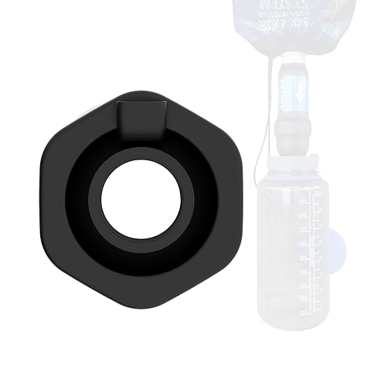 Filter Adapter for Sawyer Squeeze - Quick Connect & Leak-Proof, Lightweight, Compatible with Nalgene Wide Mouth Bottles for Easy Outdoor/Indoor Water Filtration