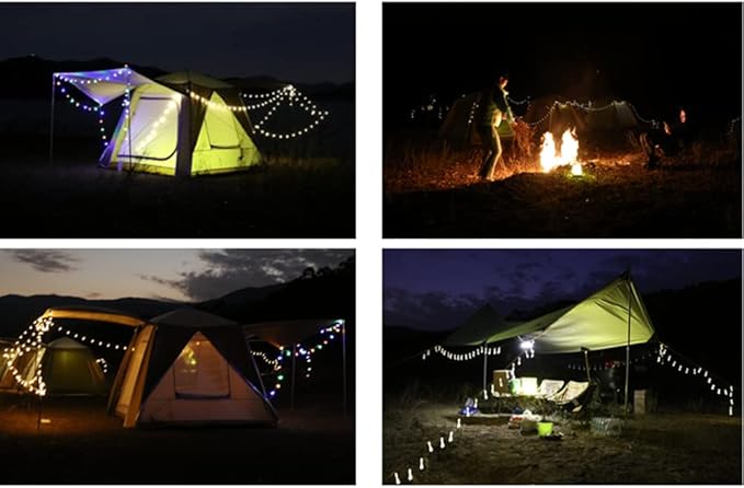 GeRRiT Camping Instant Tent 3-4 Person Pop Up Tent Waterproof Windproof Family Tents Easy Setup for Camping Hiking and Outdoor Portable Tent with Carry Bag