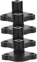 FAVOMOTO Four-Legged Tent Bottom Base for Umbrella Tent Accessories - Universal Rv Awning Support Bracket Stable and Non-Slip Outdoor Camping Replacement Parts (4-Pack)
