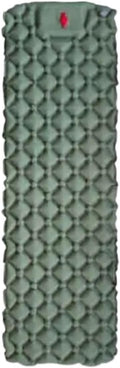 Ultralight Inflatable Camping Mat - No-Pillow Air Cushion, Compact Sleeping Pad for Tent Picnic Backpacking Hiking(Green)