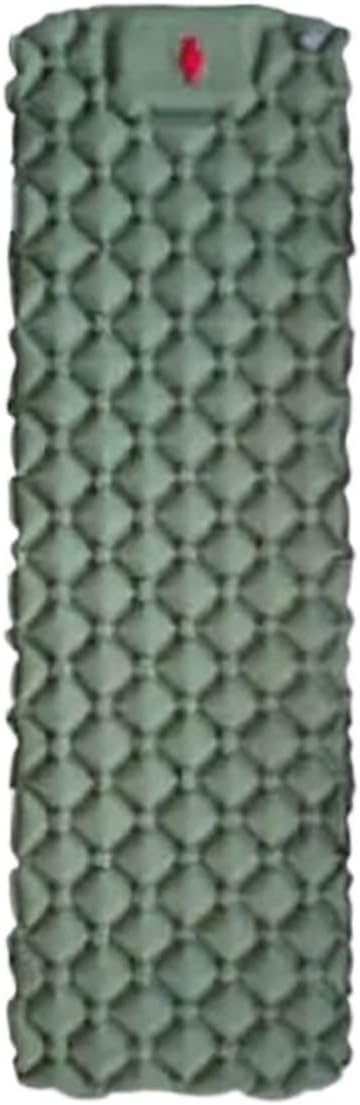 Ultralight Inflatable Camping Mat - No-Pillow Air Cushion, Compact Sleeping Pad for Tent Picnic Backpacking Hiking(Green)