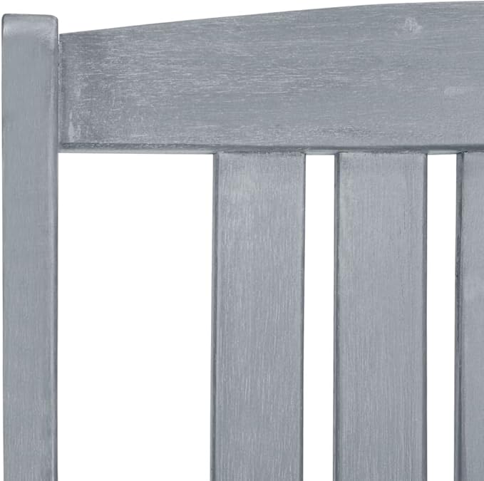 Director's Chairs with Cushions 4 pcs,Bistro Table and Chairs Outdoor,Lounge Chair,Patio Dining Chairs,Camping Chair,for Outdoor Patio, Campsite, or Yard, Gray Solid Acacia Wood