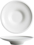 Camping Plates 8-inch Creative Japanese Round White Ceramic Dish Hotel Pasta Tableware Soup Bowl Restaurant Kitchen Decorative Plate(12 in)
