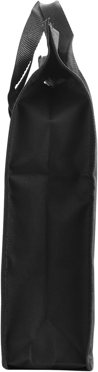 Anbte 2ft Small Folding Table Storage Bag, Waterproof Heavy Duty Portable Carry Bag Dustproof Picnic/Camping Tables Cover, 14.57" L × 3.54" W × 16.54" H (37cm x 9cm x 42cm), Black