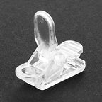 Tent Clips, 20Pcs Alligator Mouth Tarp Clamps Heavy Duty Plastic Fasteners for Camping Tarps Awnings Canopies and Outdoor Gear Accessories