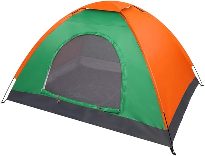 Camping Tent Dome Tent for Camping, Lightweight Portable Backpacking Tent, Family Dome Tent Small Easy Set Up Shelter Outdoor Camping Accessories for Camping, Hiking, Mountaineering or Beach