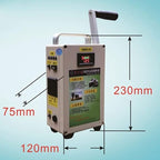 Hand Crank Generator 20W, Portable Manual Emergency Power Supply, 220V/12V/5V Household Electric Starter Kit, Outdoor Mobile Power for Camping Field Exploration