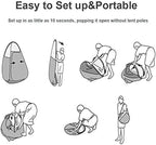 Camping Tent,Shower Tent, Pop Up Shower Tent Instant Portable Outdoor Privacy Tent, Camp Toilet, Changing Room, Rain Shelter with Window – for Camping and Beach