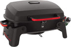 Megamaster 1-Burner Portable Gas Grill with Locking Lid, 11,000 BTU Stainless Steel Burner, Foldable Legs, Small Propane Grill for Outdoor Cooking, Camping, BBQs, Patios, and Gardens - 820-0065C