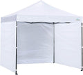 Sunwall for 10x10 Pop up Canopy, Instant Canopy Tent Sidewall, 1 Pack Sidewall Only (White 3 Pieces)