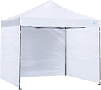 Sunwall for 10x10 Pop up Canopy, Instant Canopy Tent Sidewall, 1 Pack Sidewall Only (White 3 Pieces)