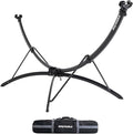 anymaka Portable Hammock Stand Only- Set Up in 3 Seconds - Supports 2 Person up to 550 LBS - Stable on Any Terrain, Weather Resistant (Travel Bag Included)