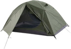 2-3 Person 4-Season Backpacking Tent – Double-Layer Waterproof with Winter Skirt for Camping Hiking Survival