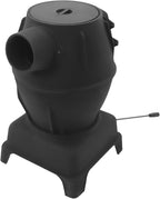 CNCEST Wood Burning Stove with Chimney Pipes,Cast Iron Cast Iron Portable Hot Tent Stove,6m/19.69ft Smoke Sleeve,Wood Stove Heating and Cooking for Camping,Tents,Cooking and Travel (Large)