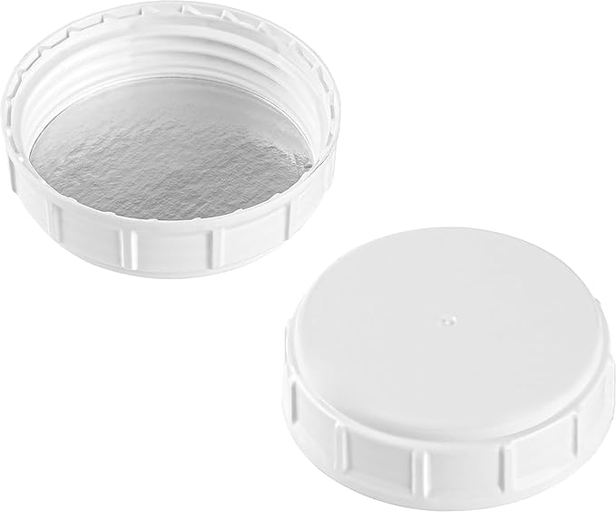 kitchentoolz 2‑Pack 2.5 Gallon Water Container Jug – Heavy‑Duty HDPE Carboy with Handle & Secure Screw‑Cap – Made in USA
