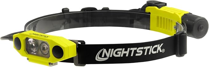 Nightstick XPR-5562GX DICATA Intrinsically Safe USB Low-Profile Dual-Light Headlamp