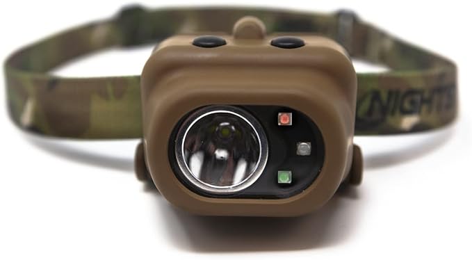 Nightstick NSP-4610C Multi-Function Headlamp in Flat Dark Earth with Camo Elastic Headband - 3