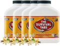Emergency Survival Food 4 bottles Vanilla Flavored 720 tabs