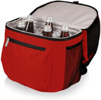 PICNIC TIME NCAA Maryland Terrapins Zuma Backpack Cooler - Soft Cooler Backpack - Lunch Cooler, (Red)