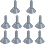 10x Tent Poles Tips, Lightning Cap, Tarp Poles Tip Covers, Protector for Traveling, Outdoor Activities,Hiking Fishing,Canopy