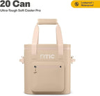 RTIC 20 Can Ultra-Tough Soft Cooler Pro, Insulated, Waterproof, Leak Proof, Portable Floating Bag for Beverage, Drink, Lunch, Outdoor, Beach, Car,Camping, Picnic, Fishing, Boat