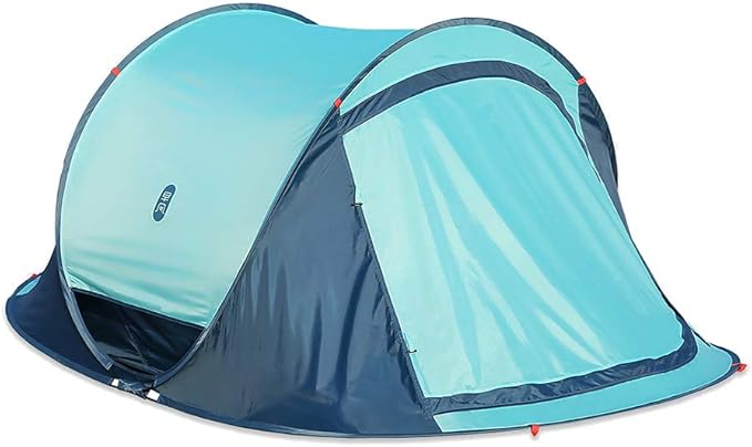 Automatic Tent Waterproof and Windproof Pop-up Tent Family Camping Tent, 4-Person Tent Portable Instant Tent, Suitable for Camping, Hiking, Mountaineering