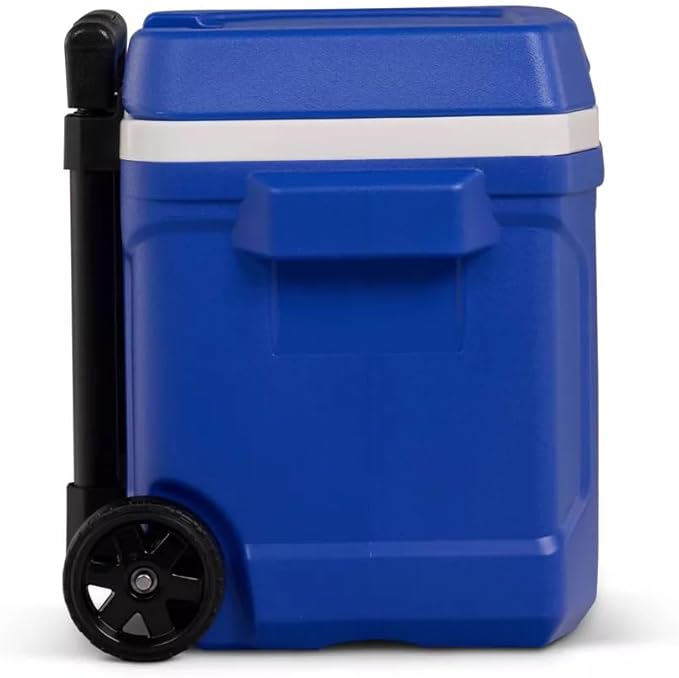 Igloos Profile II 16-Quart Wheeled Cooler with Telescoping Handle, THERMECOOL Insulation, 24-Can Capacity