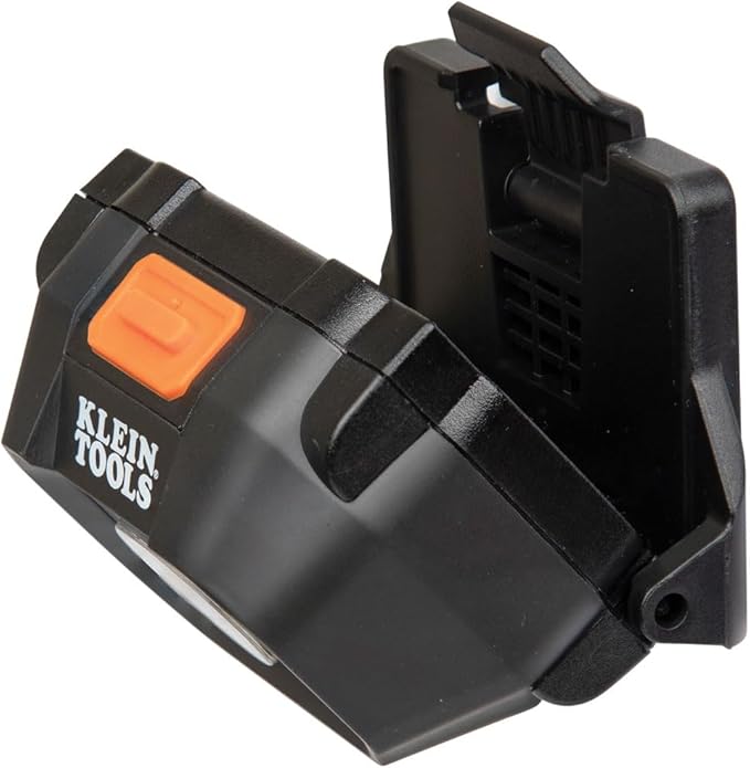 Klein Tools 60156 Intrinsically Safe LED IP67 Headlamp for Hazardous Areas, Mounts to Klein Hard Hats and Safety Helmets