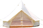 Outdoor Camping Tent, 5-6 Person Tent, Outdoor Waterproof Cotton Canvas, Family Camping Bell Tent, Easy Set Up for Camp Backpacking Hiking Outdoor Interesting