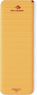 Sea to Summit Pursuit Plus Extra-Thick Self-Inflating Sleeping Mat for Camping and Backpacking, Rectangular - Regular (72 x 25 x 3 inches)