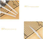 Cutlery Set Pieces Service Stainless Steel Titanium Flatware,Silverware Flatware Cutlery Set， 6/24/36/48 Piece Tableware Steak Knife， Fork Spoon Butter Knife Dessert Spoon ABS Rivet Handle