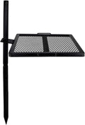 GameMaker Open Fire Cooking Grill – Portable Campfire Grill for Open Flame Cooking, Firepits, Outdoor Fire Rings & Camping – Heavy-Duty, Easy Setup & Adjustable Height