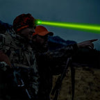 Headlamp Green Light for Hunting Coon Coyotes Hog Predator, PROFORUS 1000 Lumens XML-T6 Headlamp Green LED Rechargeable & Zoomable Green Head Light Waterproof 3 Modes for Night Vision and Hunting