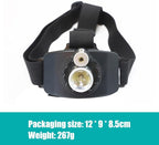 Rechargeable LED Laser Headlamp with an Adjustable Belt for Sensorimotor Control Testing and Physical Therapy Carlo Rinaudo - Inspired Concepts | Motion Control Exercise for Home and Training Use