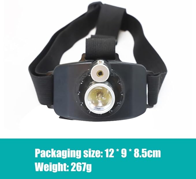 Rechargeable LED Laser Headlamp with an Adjustable Belt for Sensorimotor Control Testing and Physical Therapy Carlo Rinaudo - Inspired Concepts | Motion Control Exercise for Home and Training Use