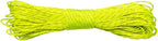 Paracord Planet – Fluorescent 1.75mm Reflective Guyline 95 Paracord Tent Rope Camping Parachute Cord – Neon Yellow – 65ft