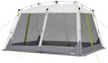 CORE 12'x10' Instant Screen House | Folding and Portable Large Pop Up Canopy Shelter with Included Carry Bag | Perfect for Family Camping, Outdoor, Picnic, Backyards, BBQ, Tailgate, Patio and Party
