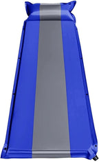 SUV Car Inflatable Mattress, Automatic Inflatable Camping Mattress, PVC Fiber Air Mattress, Car Travel Sleeping Mat, Outdoor Camping Inflatable Mattress (Blue)