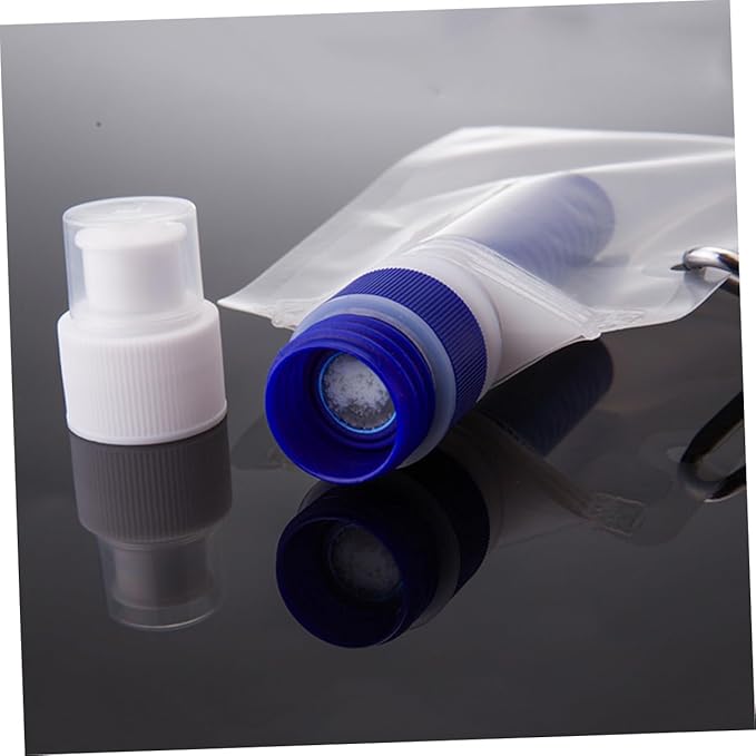 SUPVOX Daily Use Outdoor Water Filter Pouch Portable Water Bag for Camping Hiking and Emergency Use Reusable No Leakage Design