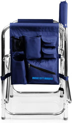 Picnic TIME NFL Unisex-Adult NFL Sports Chair with Side Table, Beach Chair, Camp Chair for Adults