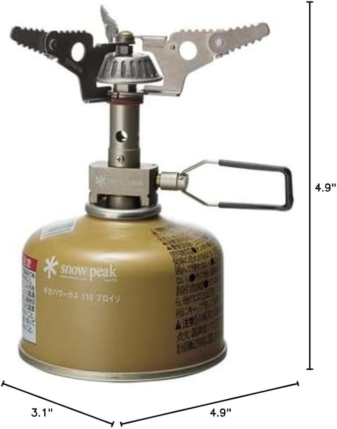Snow Peak LiteMax Titanium Ultralight Backpackers Stove