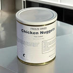 Military Surplus Freeze-Dried Chicken Nuggets 24 Oz – Fully Cooked, 80–90 Nuggets per Can | 25+ Year Shelf Life | Ready-to-Eat, Portable Survival Food for Emergency, Camping, Everyday Use | Pack of 1