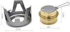 Portable Outdoor Mini Alcohol Stove Burner Ultralight Camping Cookware Set for Outdoor Camping, Hiking, Backpacking, Picnic