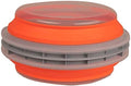 CanCooker Batter Bowl XL: Collapsible, Mess-Free, Dishwasher and Microwave Safe, Chemical-Free in Vibrant Orange - 2 Pack