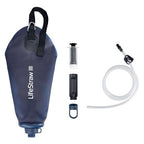 LifeStraw Peak Series - Compact Gravity Water Filter System - 3L for Backpacking, Group Camping, Hiking and Travel, Mountain Blue