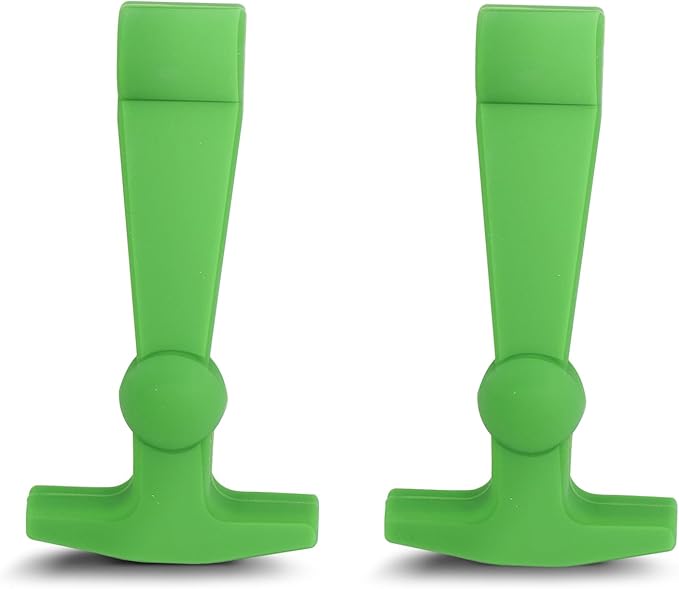 Poweka Cooler Latches Replacement for Yeti, RTIC, Lid Latch Parts(2 Pack) Compatible with Yeti Coolers T-Latches Made of Premium Hard Durable Rubber