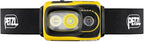 PETZL, Headlamp Swift Rl Black/Yellow, Compact, Powerful, Lightweight, and Rechargeable headlamp Featuring Reactive Lighting® Technology®. 1100 lumens