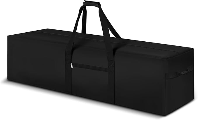 36 x 13 x 13 Inch, 100 L Extra Large Duffle Bag Camping Tent Storage Bag Heavy Duty Waterproof Sports Equipment Carrying Case for Tent Pole Travel Canopy Hammock Tripod Fishing Outdoor Moving
