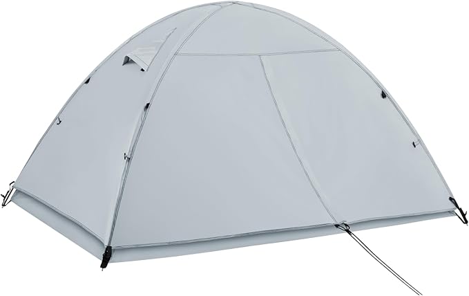 Ultralight Double Layer Waterproof 2/3/4 Person 4 Season Backpacking Dome Tent – Easy Setup Outdoor Essenssial Gear for Camping, Hiking, Hunting and Mountaineering
