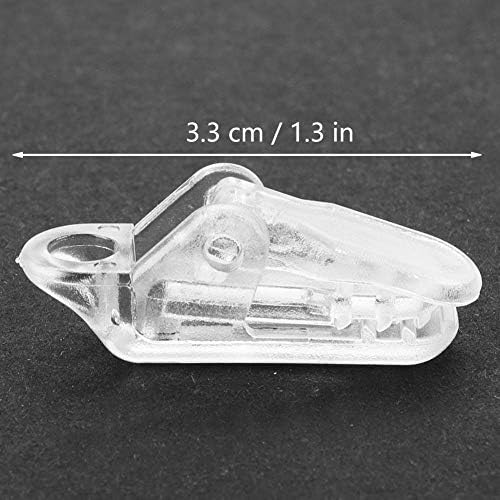Tent Clips, 20Pcs Alligator Mouth Tarp Clamps Heavy Duty Plastic Fasteners for Camping Tarps Awnings Canopies and Outdoor Gear Accessories
